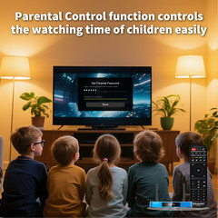 2025 SuperBox S6 Max Smart TV Box 4GB+64GB WiFi 6 Voice Remote 6K Android 12