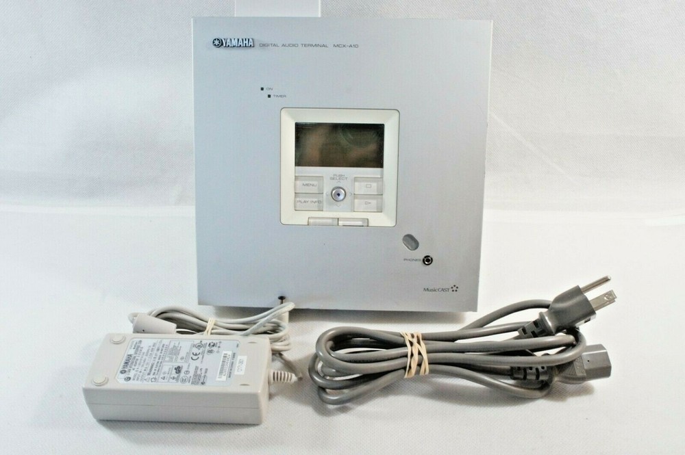 YAMAHA MCX-A10 AUDIO TERMINAL WIRELESS CLIENT w/ AC Adapter
