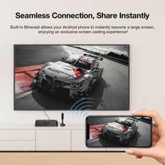 GTMEDIA 4K ATSC 3.0 DRM Android 11 Smart Converter HDTV Box Nextgen over-the-air
