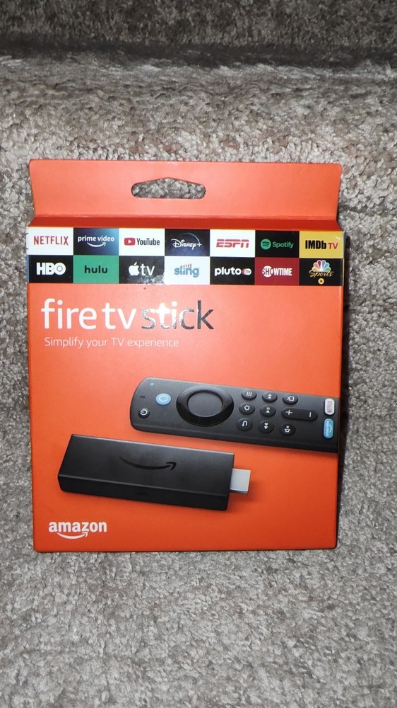 Factory Sealed Amazon Fire TV Stick with Alexa Voice Remote (3rd Generation)