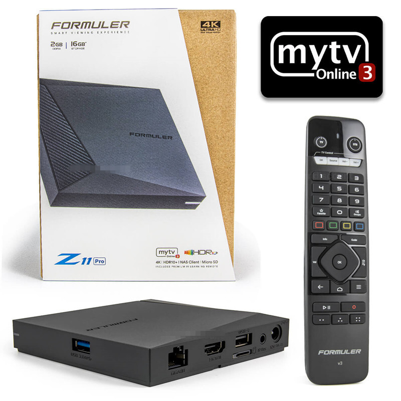 Formuler Z11 Pro Android 11 Dual Band 5G Gigabit LAN 2GB Ram 16GB ROM 4K