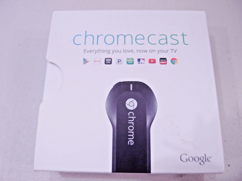 Google Chromecast 1st Gen Media Streamer; HDMI H2G2-42 US