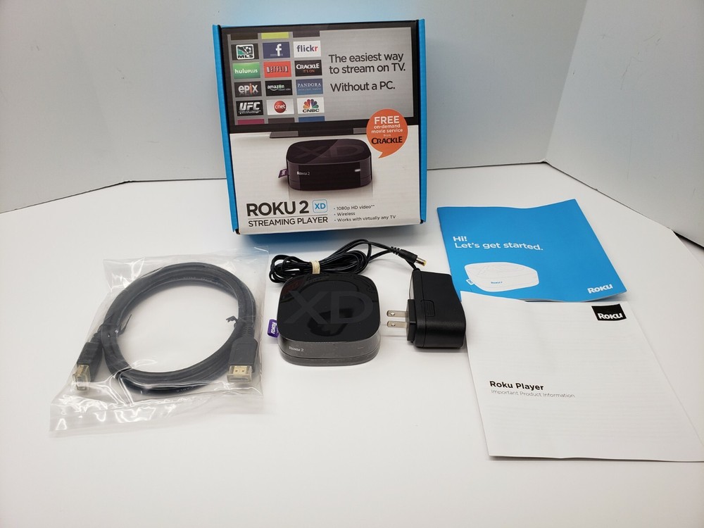 Roku 2 XD (2nd Generation) Media Streamer 3050X – No Remote