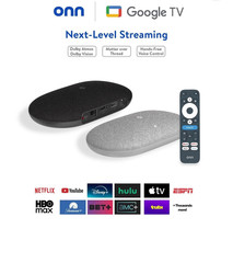 2026 model Onn. 4K Pro Streaming Device Google TV 32GB Dolby Vision Atmos NEW