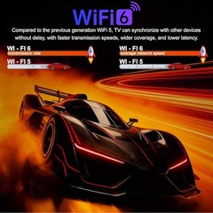 2026 Android TV Box Android 14 OS Large Storage, 8K HDR Streaming, 4GB+128GB