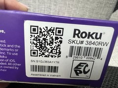Roku Streaming Stick HD 2025 Model 3840RW Voice Remote Wi-Fi Streaming New Seale