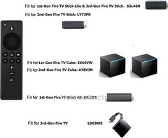 New 3rd Gen Voice Remote L5B83H DR49WK For Amazon Fire TV Stick W/Alexa Voice