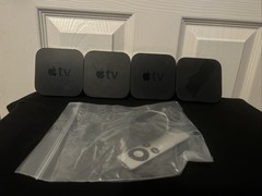 Apple Tv Lot (4) A1427, 3 A1469