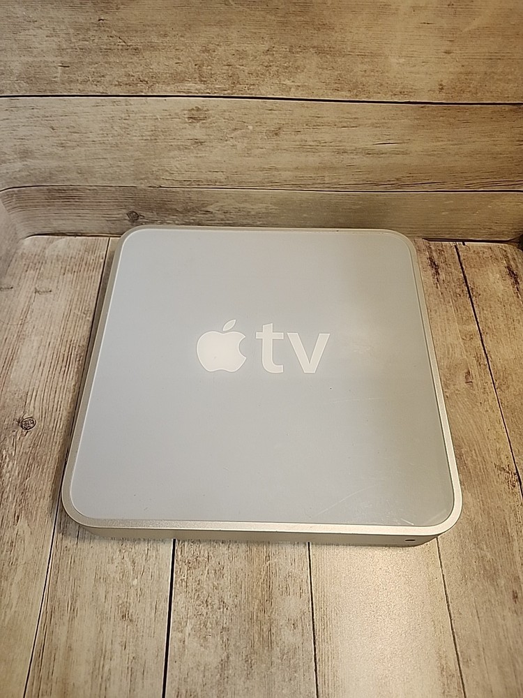 Apple TV A1218 1st Generation Media Streamer Power Cord & Video Cable No Remote