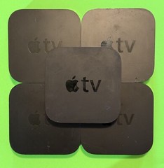 LOT OF 5 Apple TV 3rd Gen A1469 & A1427 Digital HD Media Streamer Power Tested