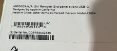 Apple Siri Remote TV 2023 MW5G3AM/A ✅ ❤️️ ✅ ❤️ OPEN BOX!