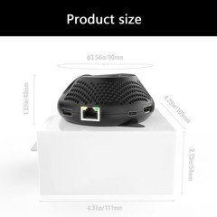 TV Dock Station Multifunction TV Converter Station with 4K Output Light