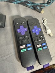 Roku Streaming Stick+ 3810X HDR HDMI Media Player w/ 2 Roku Remotes