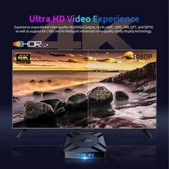 X96 M300 Android 14 Smart TV Box with Remote Control, Amlogic S905X5M Quad-Core,