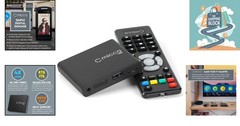 4K Ultra-HD Media Player for USB & MicroSD, HDMI & AV, Compact
