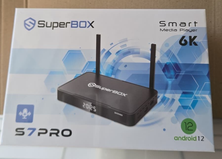 Android Tv Box SuperBox S7 Pro – 6K Ultra HD | 32GB Storage | Same Day Shipping