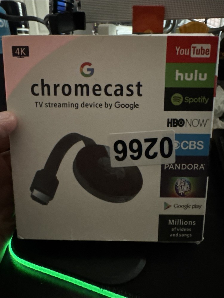 Chromecast 2nd Generation HDMI Media Video Digital Streamer Dongle 1080P HD