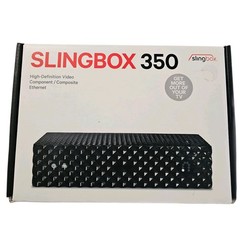 Slingbox 350 Media P{layer WATCH TV ANYWHERE Digital High Definition Video READ