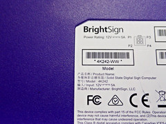 BRIGHTSIGN 4K – 4K242-WW & BrightSign HD222 / HD2 Digital Signage Player’s Only
