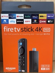 Amazon Fire TV Stick 4K Max WiFi 6 Streaming Media w/Alexa Voice Remote + Bonus