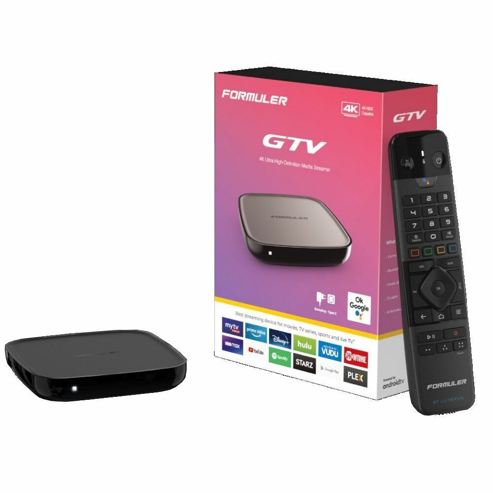 Formuler GTV Google Certified Android TV – ACCESSORY OF YOUR CHOICE