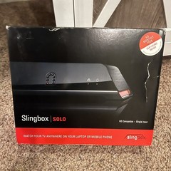 Sling Media Slingbox SOLO SB260-100 Ethernet 1080i Component Video Streamer