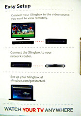 Slingbox 350 Media Player Digital HD Vidoes, Watch TV Anywhere, New, Open Box
