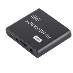 110‑240V Full HD Mini Box Media Player 1080P Media Player Box Support USB MMC