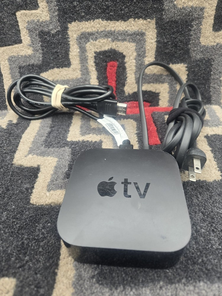 Apple TV A1625 32GB HD Media Streamer Device Only w/ Power Cord (No Remote)