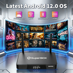 2026 Newest SuperBox S6 Pro 4K TV Box – Android 12.0 | Authorized Distributor