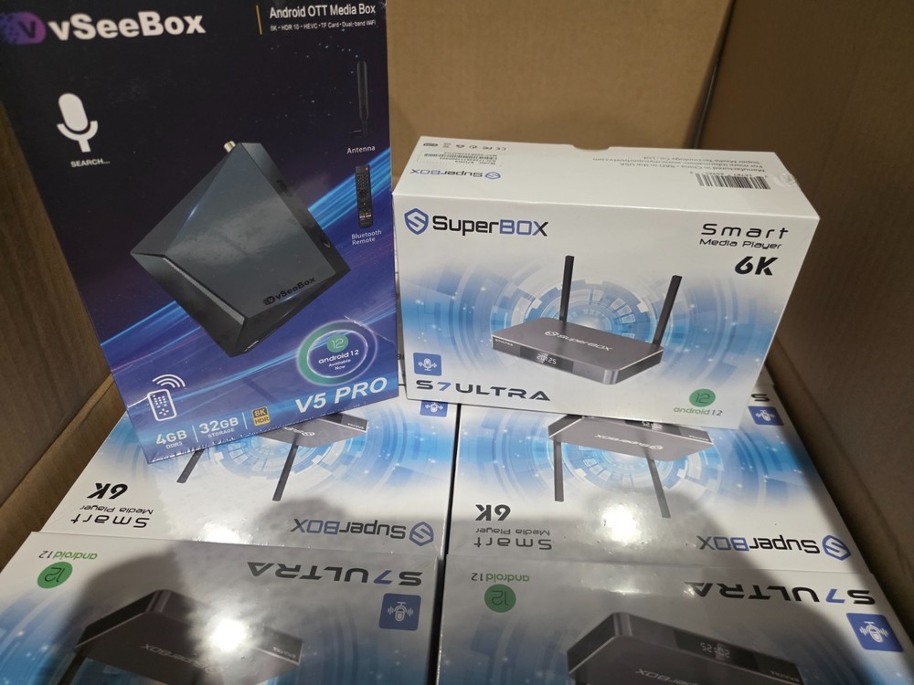SuperBox S7 Ultra 128GB Android TV Box + FREE VSeeBox V5 Pro | Authorized Dealer