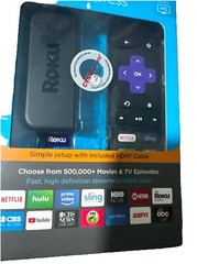 Roku Express HD Media Streamer 3900R – Black
