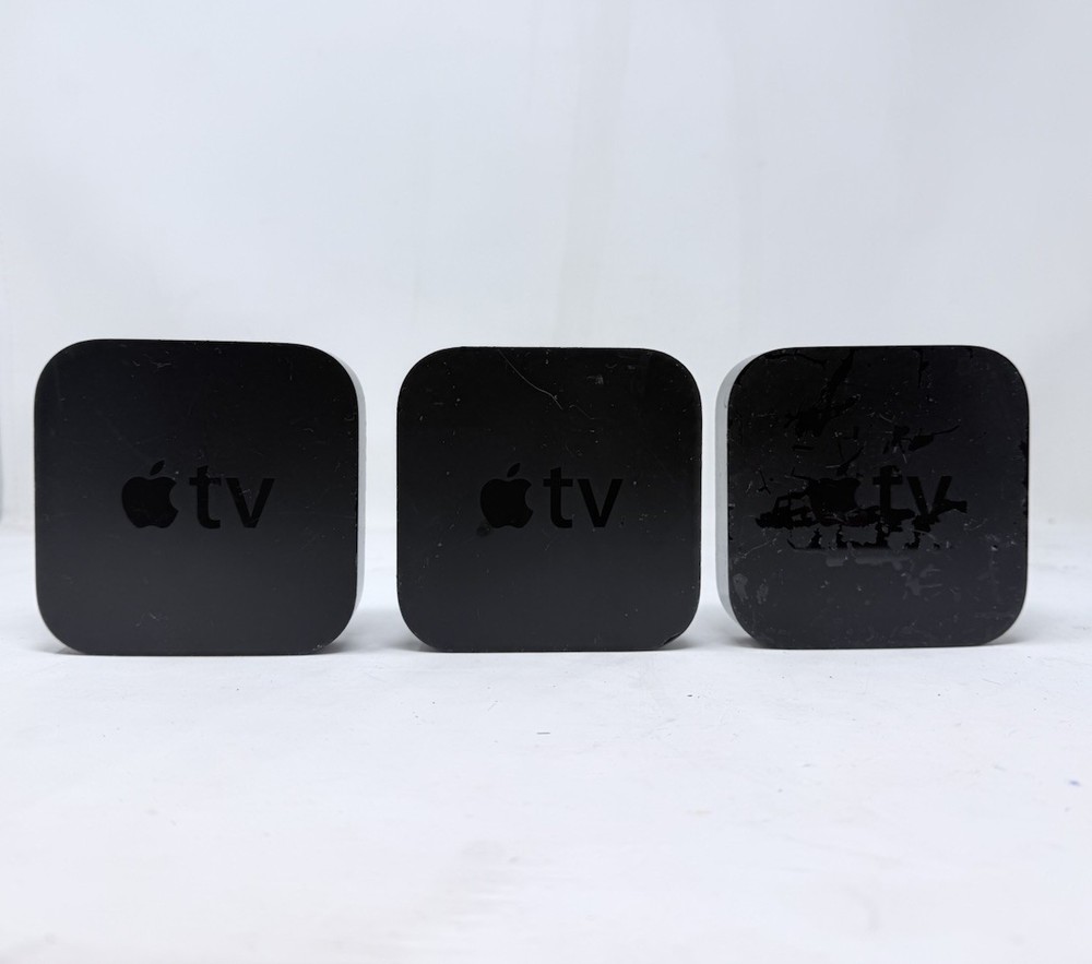 Lot of 3 Apple TV ( 2- A1469 1 – A1378 ) Untested – Replacements