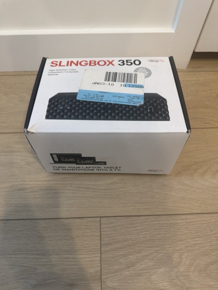 Slingbox 350 Media P{layer WATCH TV ANYWHERE Digital High Definition Video