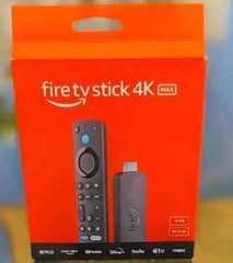 NEW AMAZON FIRE TV Stick 4K MAX, GHz, Wi-Fi 6E, 16GB 2nd Gen NEW