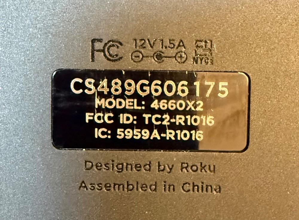 Roku Ultra 4660 4K HD Digital Black Media Streamer – 4660X2