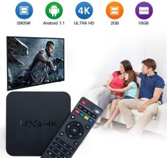 2023 MXQ Pro 4K Streamer UHD Wifi Android Quad Smart TV Box Media Player Lot 8GB