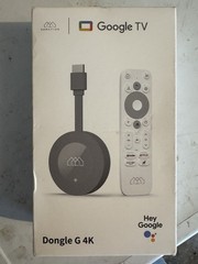Homatics Dongle G 4K Google TV Streaming Device w/ Remote (Chromecast Built-In)