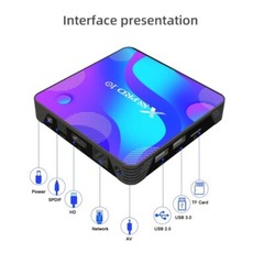 X88 Pro 10 Android 11.0 16G+2G Tv Box 4K Rk3318 Wifi Bt Media Player 100M #8