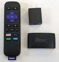Roku Express Model 3930X Streaming Unit for TV HDMI Media Player w/Remote
