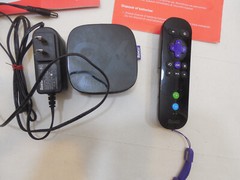Roku 2 XS 2nd HDMI Ethernt Media Streamer 3050X Remote Power Adapter