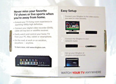 Slingbox 350 Media Player Digital HD Vidoes, Watch TV Anywhere, New, Open Box