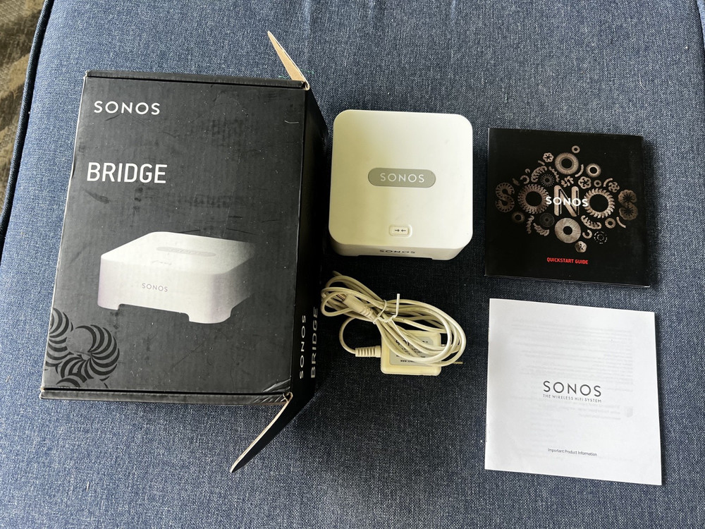 Sonos Bridge Wireless HiFi System (sw V4.0) – White, Open Box