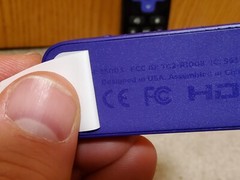 Roku 3500X Purple Streaming Stick with Remote & USB Power Cord EUC
