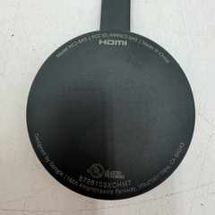Google Chromecast Model NC2-6A5 HDMI Black 2nd Device Only