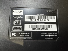 2 Pairs SLING MEDIA SLING BOX SB300-XXX Model 185336 Tested