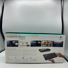 UNTESTED PARTS REPAIR Logitech Revue D-R0001 Black Wireless Digital HD Google TV