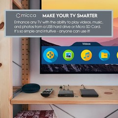 Digital Signage Player – 4K Ultra-HD, USB MicroSD, Auto Play
