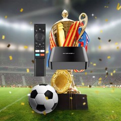 TV98 PLUS Android 14.0 Smart TV Box Quad Core UHD 8K BT5.0 5G WiFi Media Player