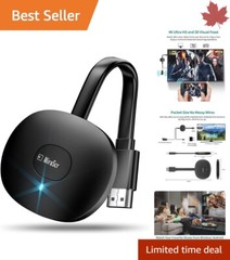 Easy Wireless HDMI Adapter for 4K Streaming to HDTV/Monitor/Projector